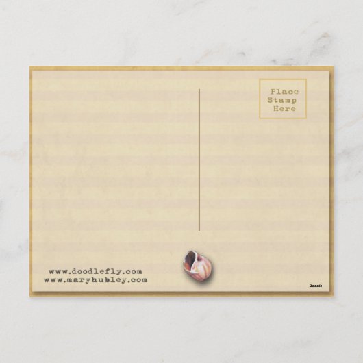 Paaskorenvloeren Antiek Feestdagenkaart (Achterkant)