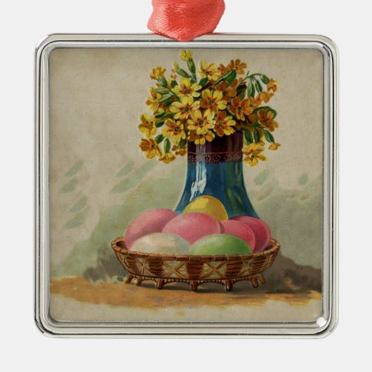 Paaskorenvloeren Antiek Metalen Ornament (Voorkant)