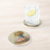 Paaskorenvloeren Antiek Zandsteen Onderzetter (Zijkant)