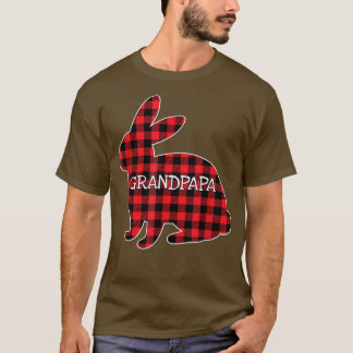 Paaskostume Red Pset Bunny Graphic Grandpapa T-shirt