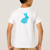 Paaskraag Kinderen Blauwe vrachtwagen T-shirt (Achterkant)