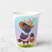 paaskraai papieren bekers (Achterkant)