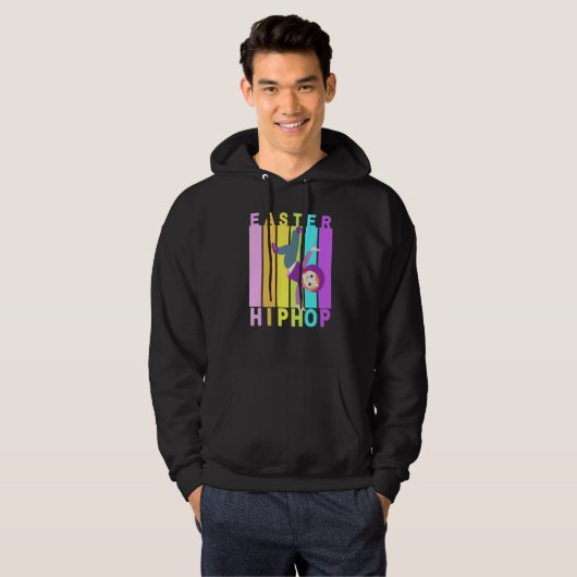 Paaskraamkliniek Dab Holiday Funny Kind B Hoodie (Voorkant volledig)
