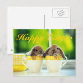 Paaskreet Feestdagenkaart (Voorkant / Achterkant)