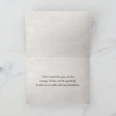 Paaskroon en Bijbel met Lily Kaart (Binnen)