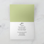 Paaskroon Feestdagen Kaart (Binnen)