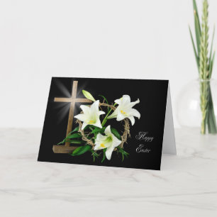 Paaskroon Feestdagen Kaart