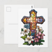 Paaskruis Briefkaart (Voorkant / Achterkant)