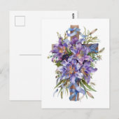 Paaskruis Briefkaart (Voorkant / Achterkant)