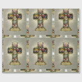 Paaskruis Cadeaupapier (Vlak)