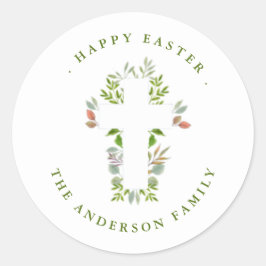 Paaskruis en groen Label / Seal