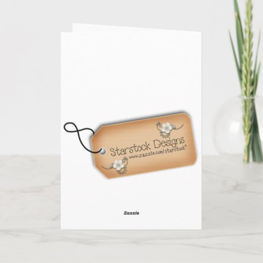 Paaskruis Feestdagen Kaart (Achterkant)