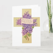  paaskruis feestdagen kaart (Voorkant)