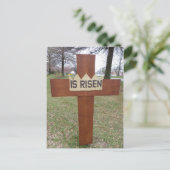 Paaskruis Feestdagenkaart (Staand voorkant)