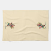 Paaskruis "Hij is verrezen" Theedoek (Horizontaal)