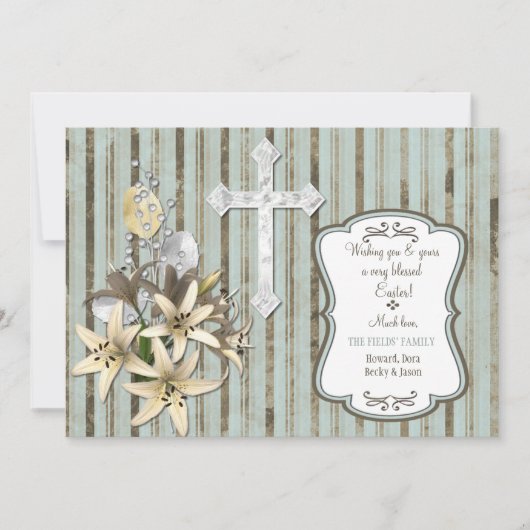 Paaskruis Kaart (Voorkant)