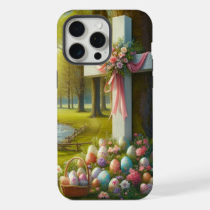 Paaskruis met eieren iPhone 15 pro max case