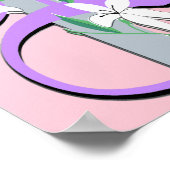 Paaskruis met Lilly Poster (Hoek)