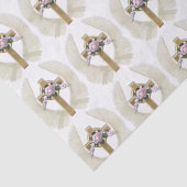 Paaskruis met papier voor de vleugels van Angel (Detail)