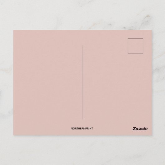  Paaskruis met vloerbedekking Briefkaart (Achterkant)