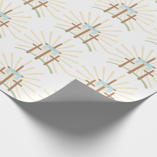 Paaskruising Cadeaupapier (Hoek)