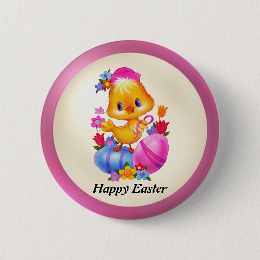 paaskuiken Button (Voorkant)