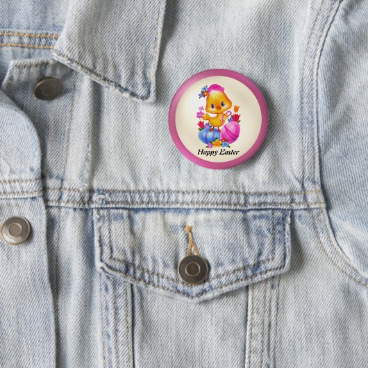 paaskuiken Button (In situ)