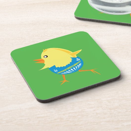 Paaskuiken onderzetters (Linkerzijde)