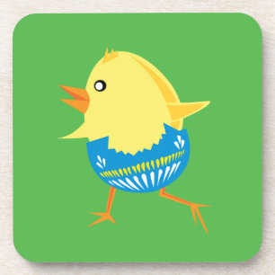 Paaskuiken onderzetters