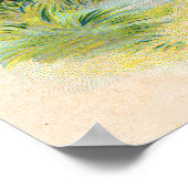 Paaskuikens Boerderij Kute Antiek Eggs Poster (Hoek)