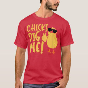 Paaskuikens dig me paasbroodrooster T-Shi T-shirt