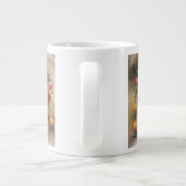  Paaskuikens, Ei met rode tulpenbloemen Grote Koffiekop (Achterkant)