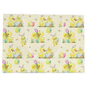 Paaskuikens en -eenden groot cadeauzakje (Achterkant)