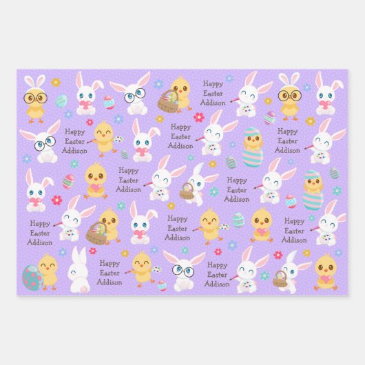 Paaskuikens Inpakpapier Vel (Voorkant 3)