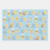 Paaskuikens Inpakpapier Vel (Voorkant)