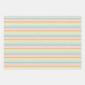 Paaskuikens met bloemen en eieren inpakpapier vel (Voorkant 2)