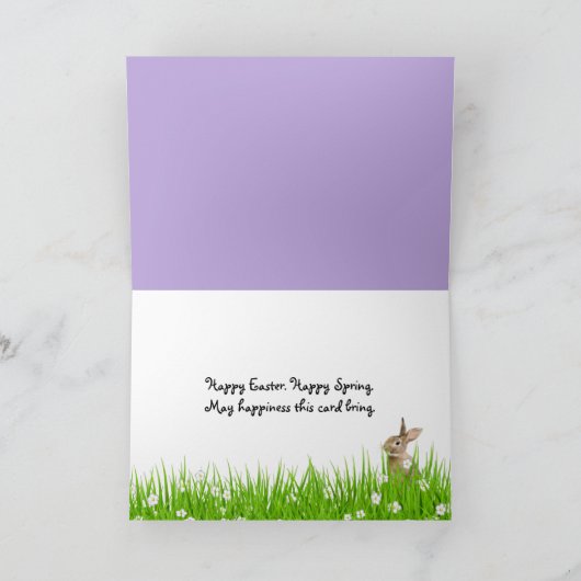 Paaskuikens met postbus feestdagen kaart (Binnen)