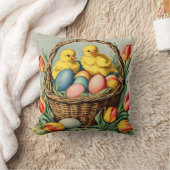 paaskuikens met tulpen kussen (Deken)