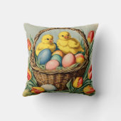paaskuikens met tulpen kussen (Achterkant)