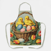  paaskuikens met tulpen schort (Voorkant)