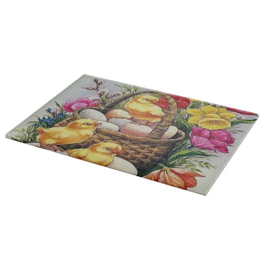 -paaskuikens snijplank (Hoek)