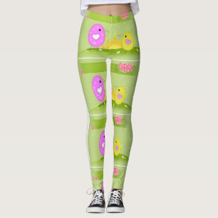 Paaskuikens tegen zonsopgang leggings
