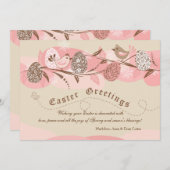 Paaskuikens vakantie Kaart (Voorkant / Achterkant)