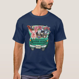 Paaskuikens van Boerderij Truck  Farmaceut T-shirt