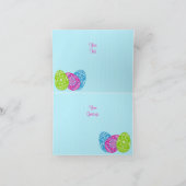 Paaskunst Feestdagen Kaart (Binnen)