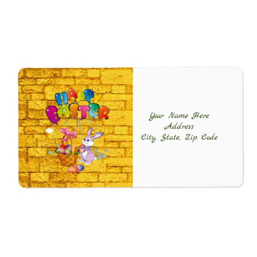 Paaslabels Etiket (Voorkant)