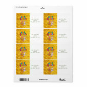 Paaslabels Etiket (Full Sheet)