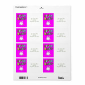 Paaslabels Etiket (Full Sheet)