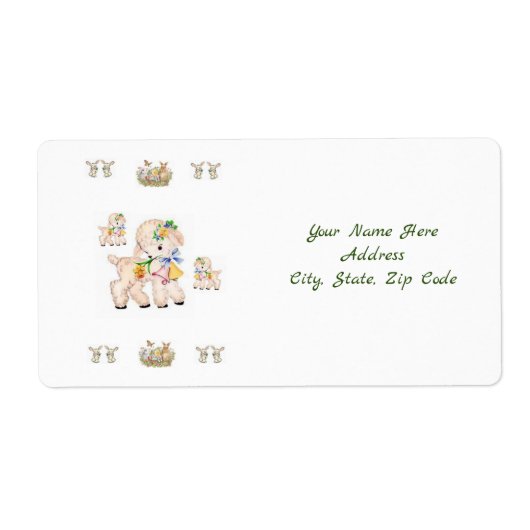 Paaslabels Etiket (Voorkant)