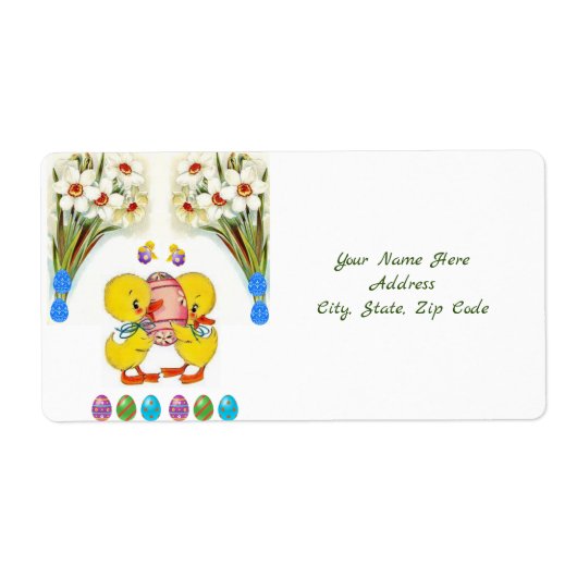 Paaslabels Etiket (Voorkant)